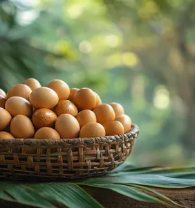 Kozhi Mutta – Fresh Eggs ₹10 Each