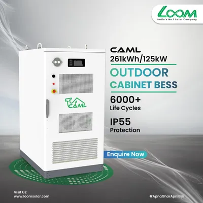 CAML 125kW/261kWh All-in-One BESS for C&I Applications